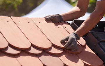 Down roof tile contractors